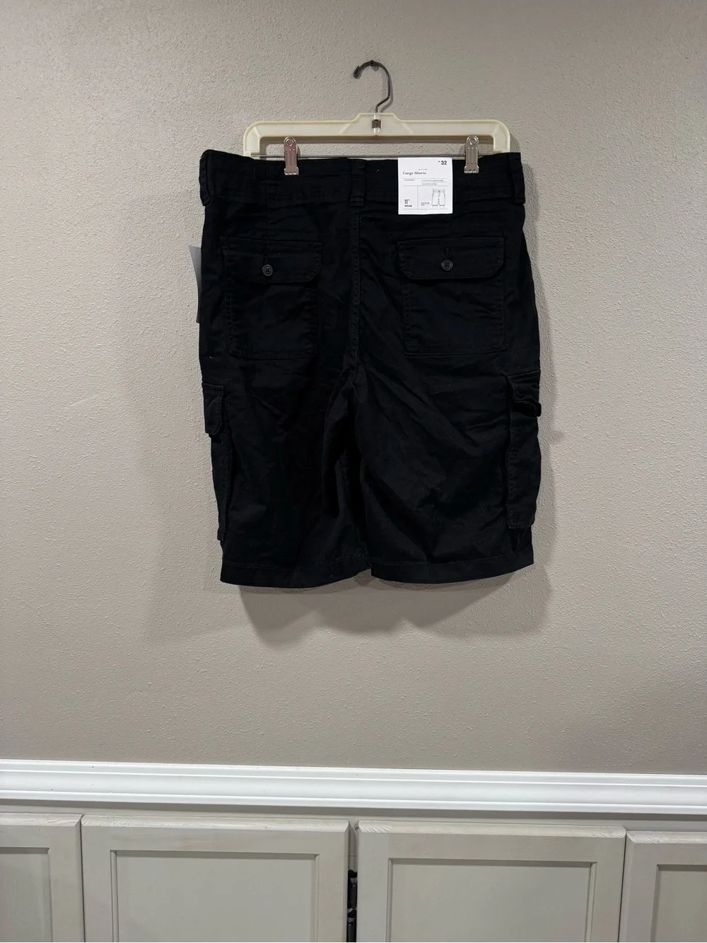 NWT GoodFellow Cargo Shorts 11” Black